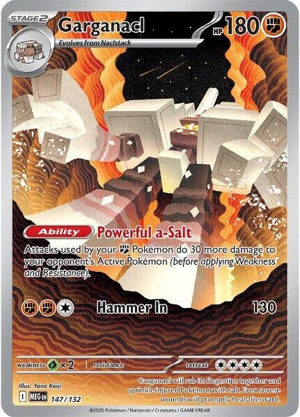 Image for Garganacl (147/132) - Pokemon