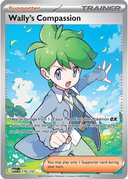 Image for Wally's Compassion (176/132) - Pokemon