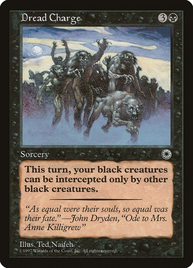 Image for Dread Charge - Magic: The Gathering