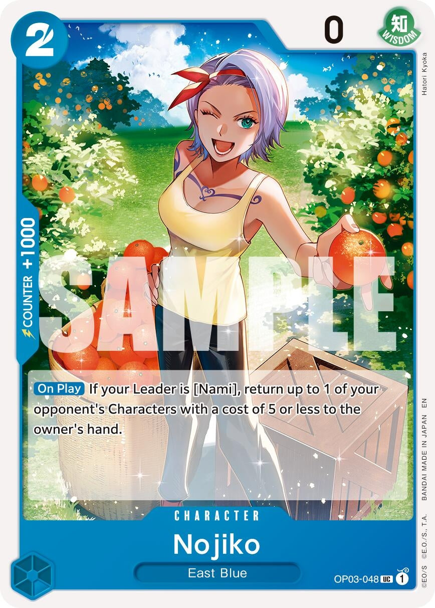 Image for Nojiko (Reprint) (OP03-048) - One Piece Card Game