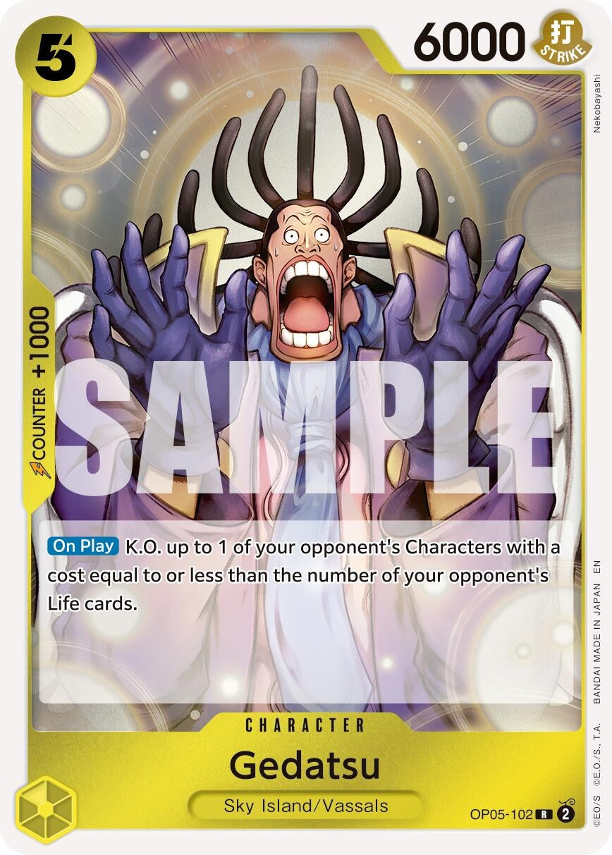 Image for Gedatsu (Reprint) (OP05-102) - One Piece Card Game