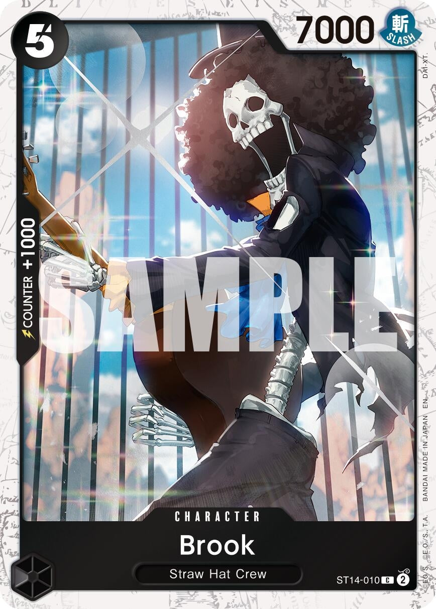 Image for Brook - ST14-010 (Pirate Foil) (ST14-010) - One Piece Card Game