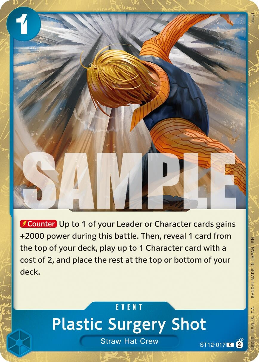 Image for Plastic Surgery Shot - ST12-017 (Pirate Foil) (ST12-017) - One Piece Card Game