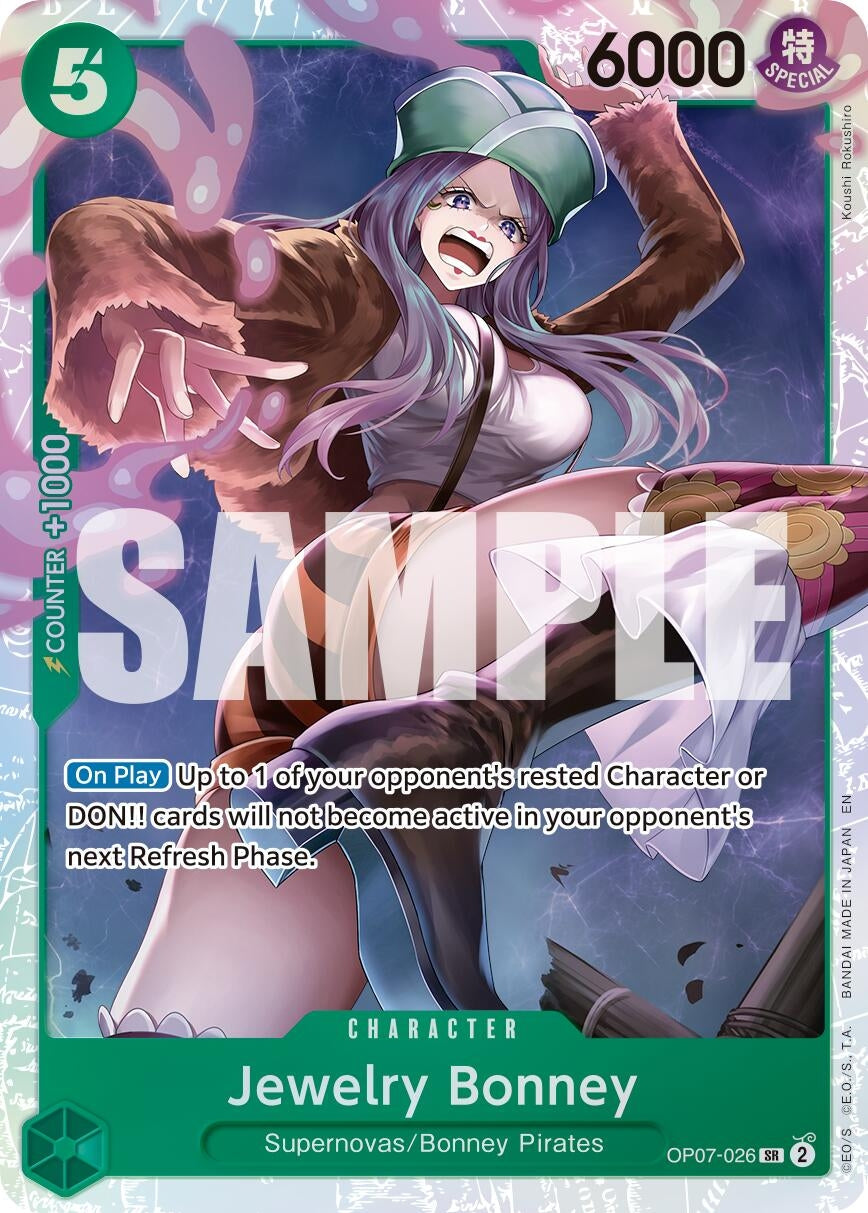 Image for Jewelry Bonney - OP07-026 (Reprint) (OP07-026) - One Piece Card Game