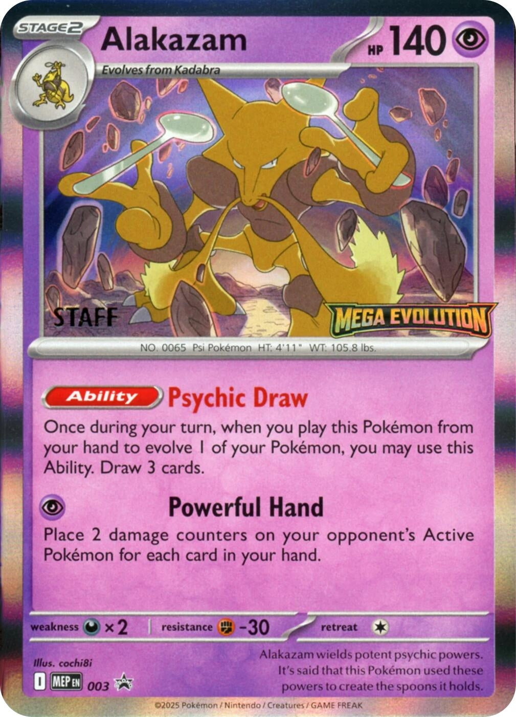 Alakazam - 003 (Staff) (003)
