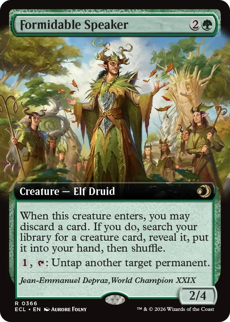 Formidable Speaker (Extended Art) (366)