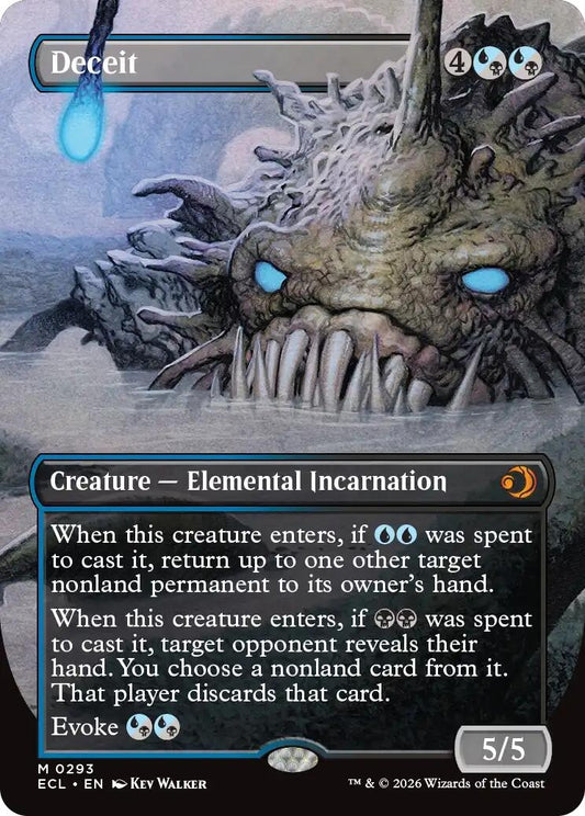 Image for Deceit (Borderless) (293) - Magic: The Gathering