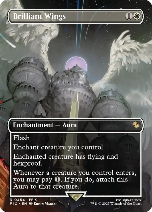 Image for Brilliant Wings (Borderless) (454) - Magic: The Gathering