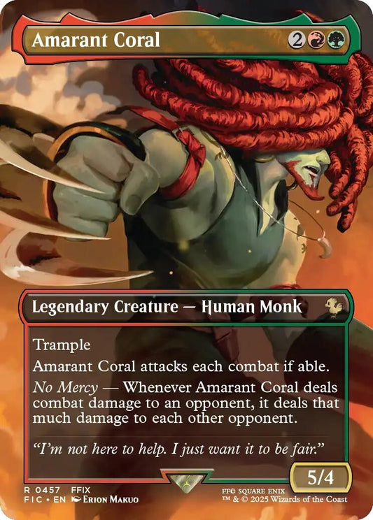 Amarant Coral (Borderless) (457)