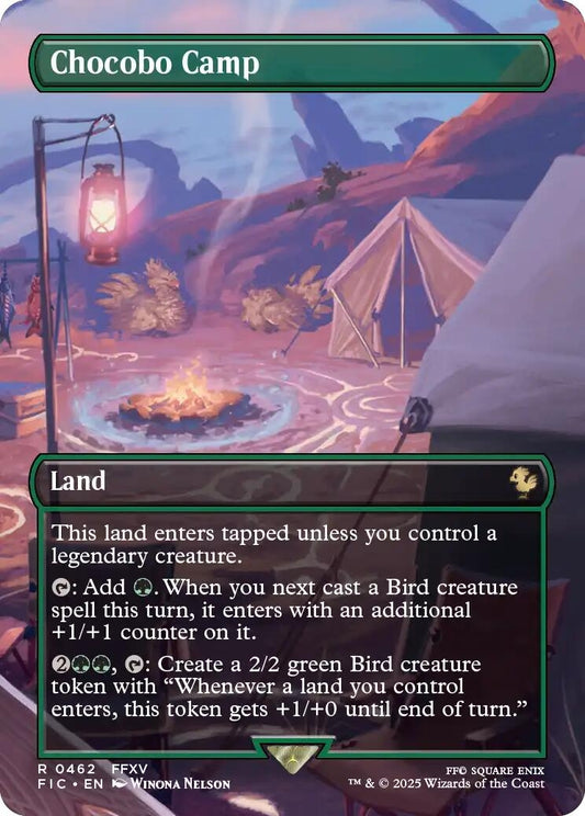 Image for Chocobo Camp (Borderless) (462) - Magic: The Gathering