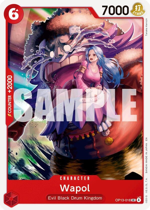 Image for Wapol (OP13-018) - One Piece Card Game
