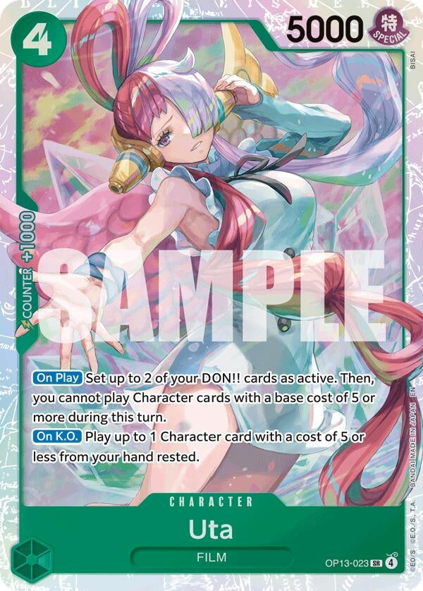 Image for Uta (OP13-023) - One Piece Card Game