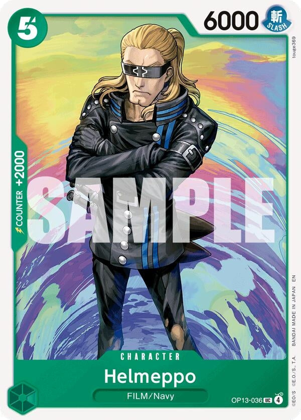 Image for Helmeppo (OP13-036) - One Piece Card Game