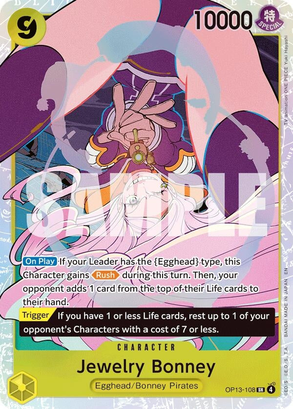 Image for Jewelry Bonney (108) (OP13-108) - One Piece Card Game
