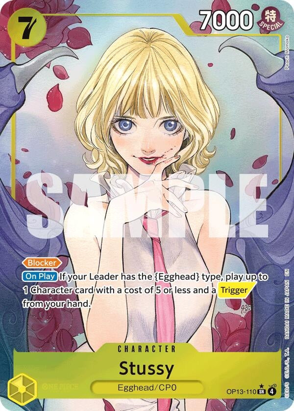 Image for Stussy (Alternate Art) (OP13-110) - One Piece Card Game