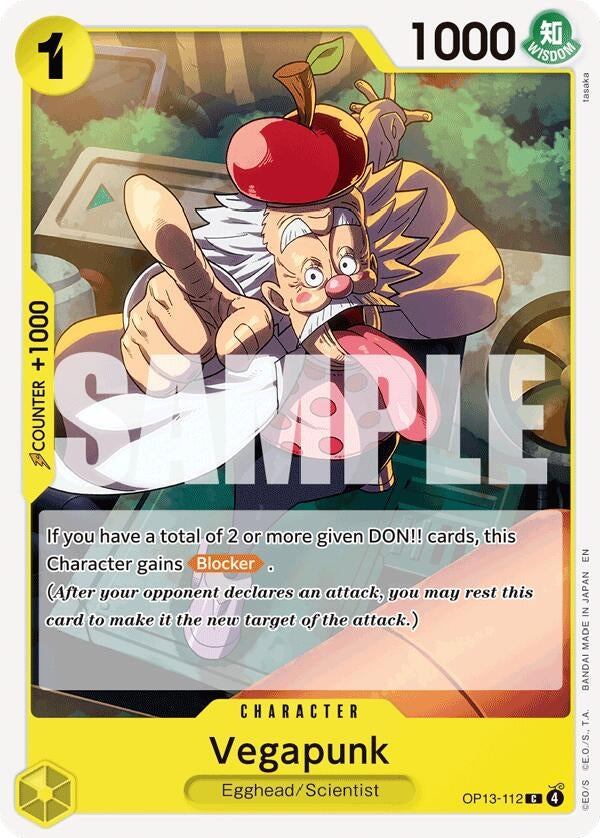 Image for Vegapunk (OP13-112) - One Piece Card Game