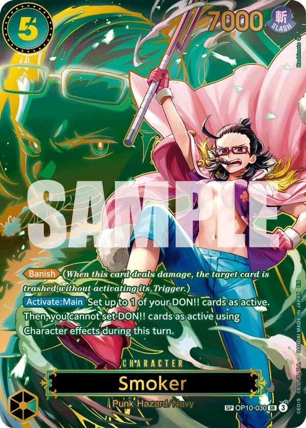 Image for Smoker - OP10-030 (SP) (OP10-030) - One Piece Card Game