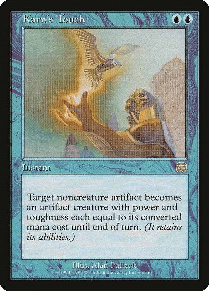 Image for Karn's Touch (86) - Magic: The Gathering