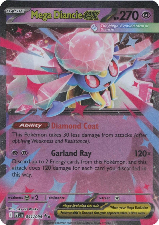 Image for Mega Diancie ex (041/094) - Pokemon