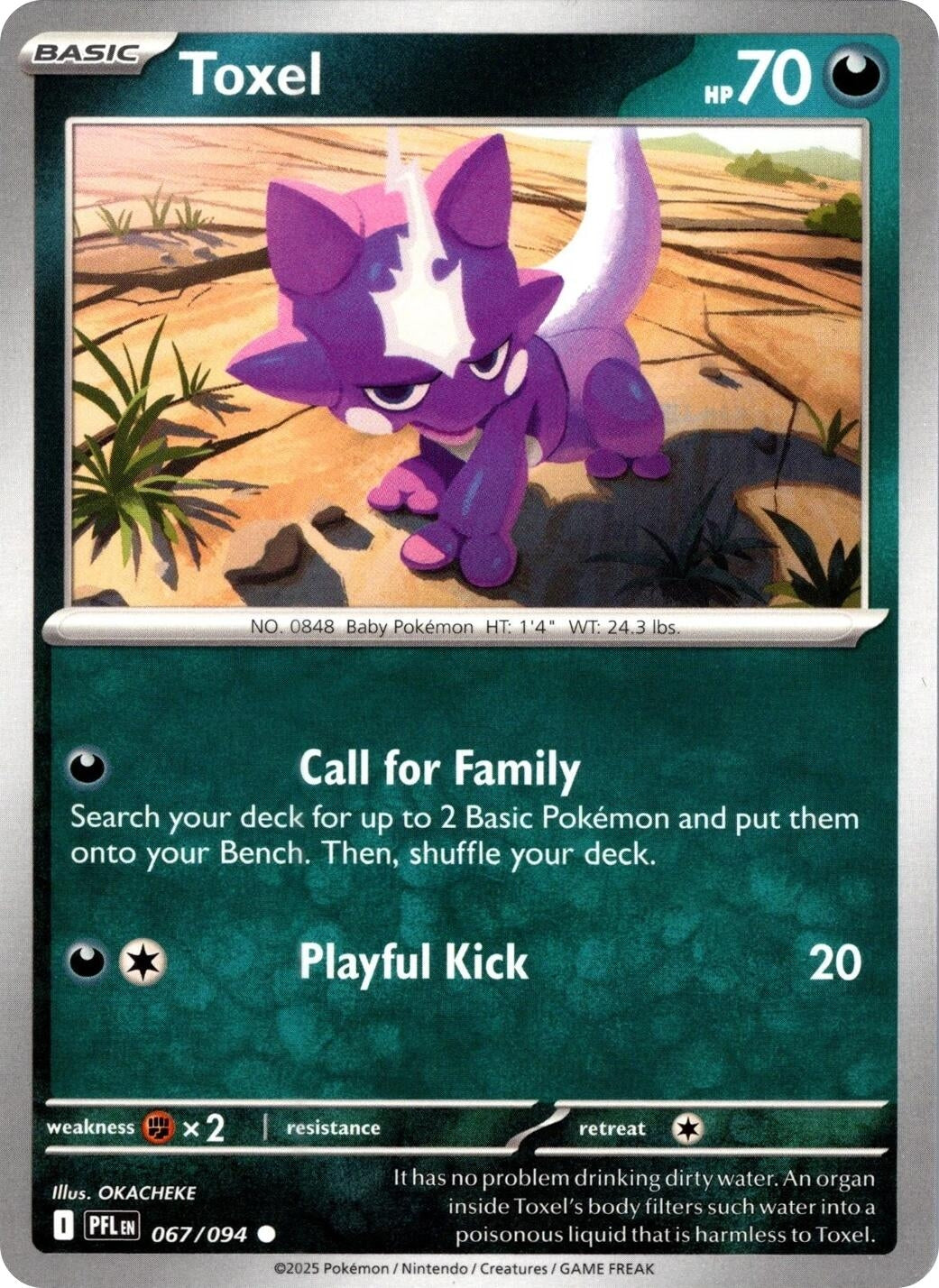 Image for Toxel (067/094) - Pokemon