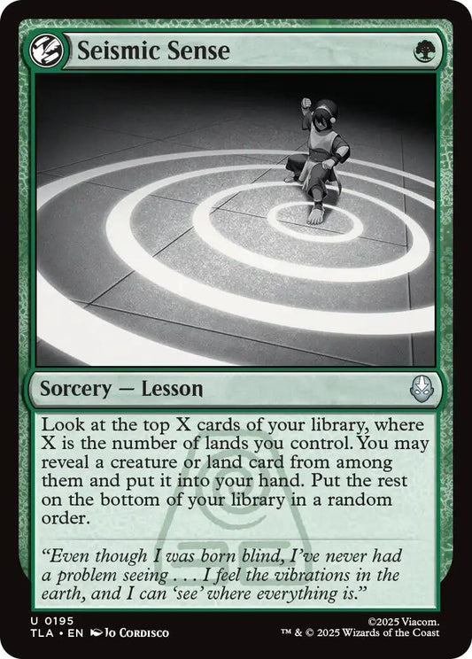 Image for Seismic Sense (195) - Magic: The Gathering