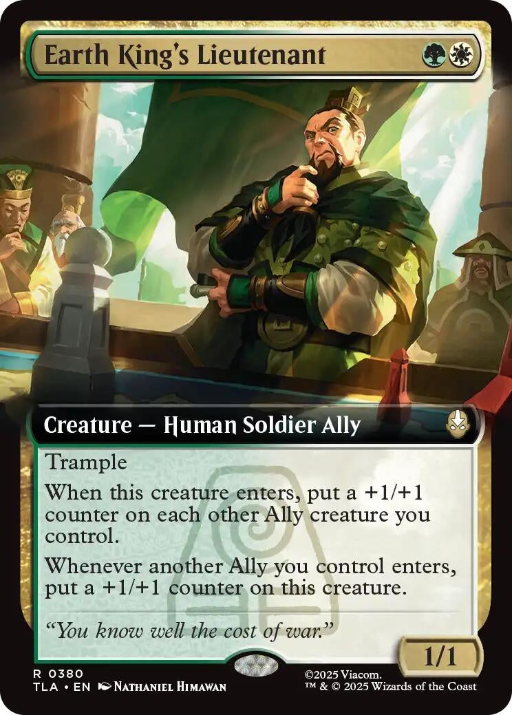 Image for Earth King's Lieutenant (Extended Art) (380) - Magic: The Gathering