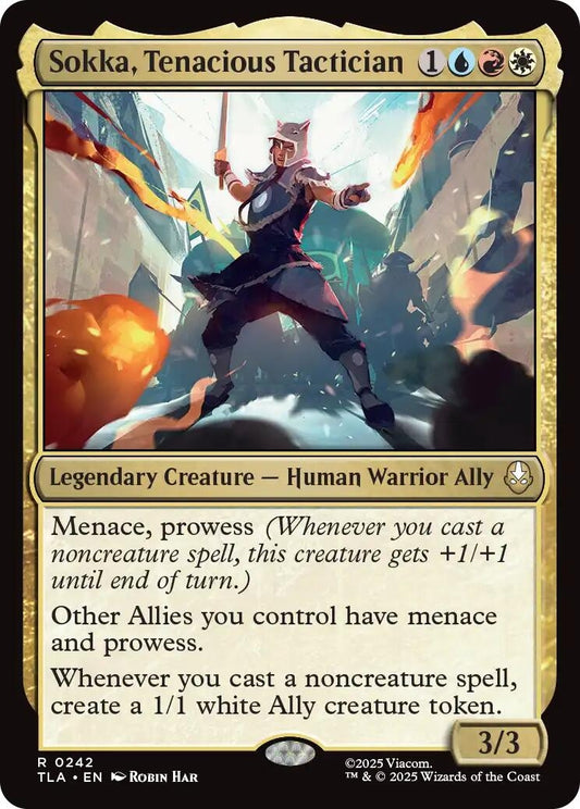 Image for Sokka, Tenacious Tactician (242) - Magic: The Gathering