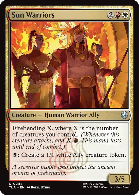 Image for Sun Warriors (244) - Magic: The Gathering