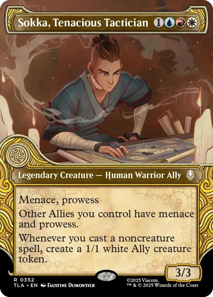 Image for Sokka, Tenacious Tactician (Showcase) (352) - Magic: The Gathering