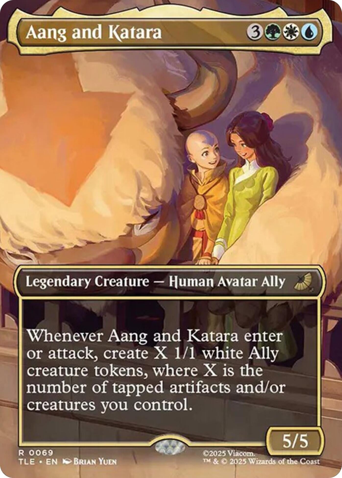 Aang and Katara (Borderless) (69)