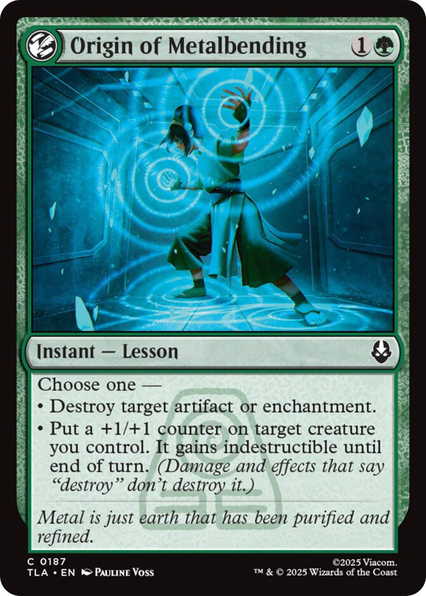 Image for Origin of Metalbending (187) - Magic: The Gathering