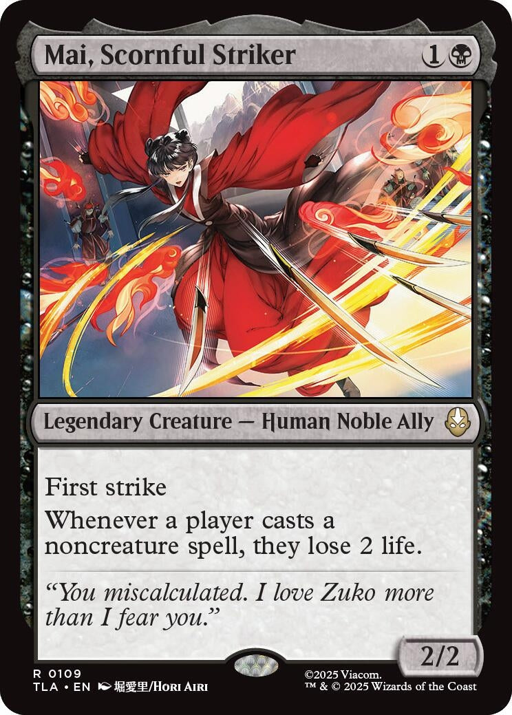 Image for Mai, Scornful Striker (109) - Magic: The Gathering