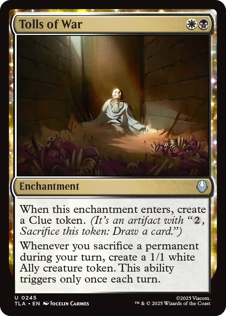 Image for Tolls of War (245) - Magic: The Gathering