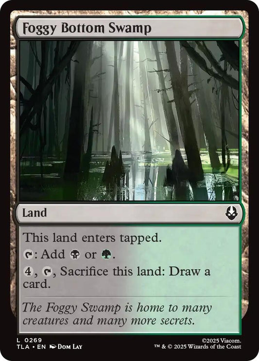 Image for Foggy Bottom Swamp (269) - Magic: The Gathering