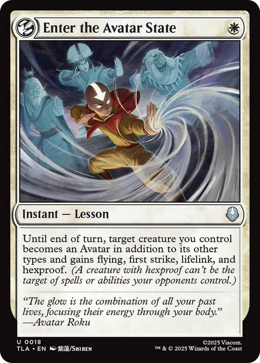 Image for Enter the Avatar State (18) - Magic: The Gathering