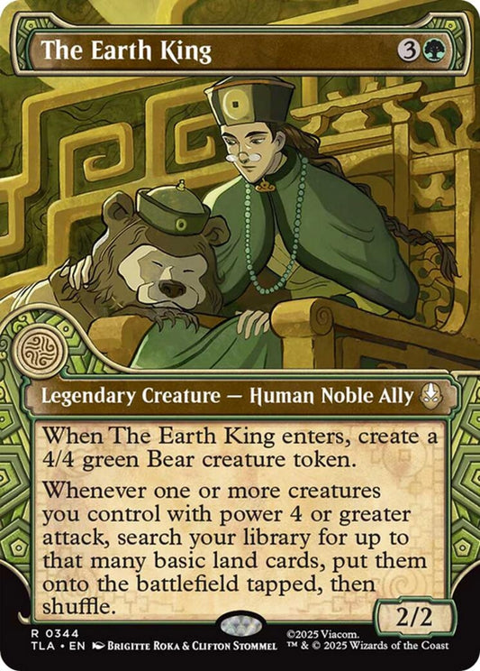 Image for The Earth King (Showcase) (344) - Magic: The Gathering