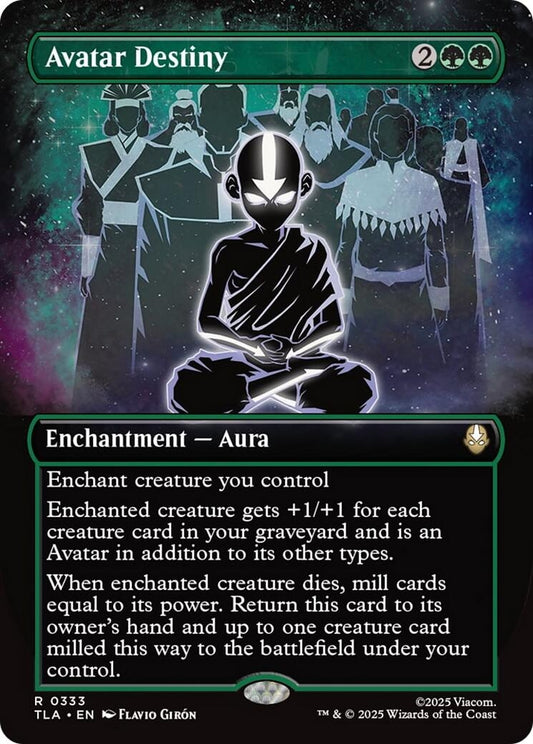 Image for Avatar Destiny (Borderless) (333) - Magic: The Gathering