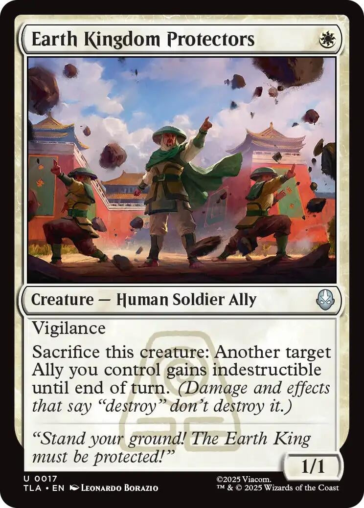 Image for Earth Kingdom Protectors (17) - Magic: The Gathering