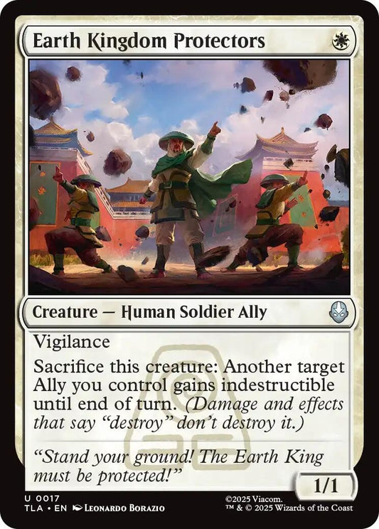 Image for Earth Kingdom Protectors (17) - Magic: The Gathering