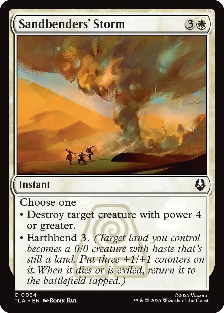 Image for Sandbenders' Storm (34) - Magic: The Gathering