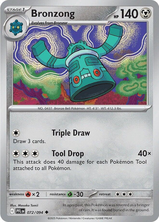 Image for Bronzong (072/094) - Pokemon