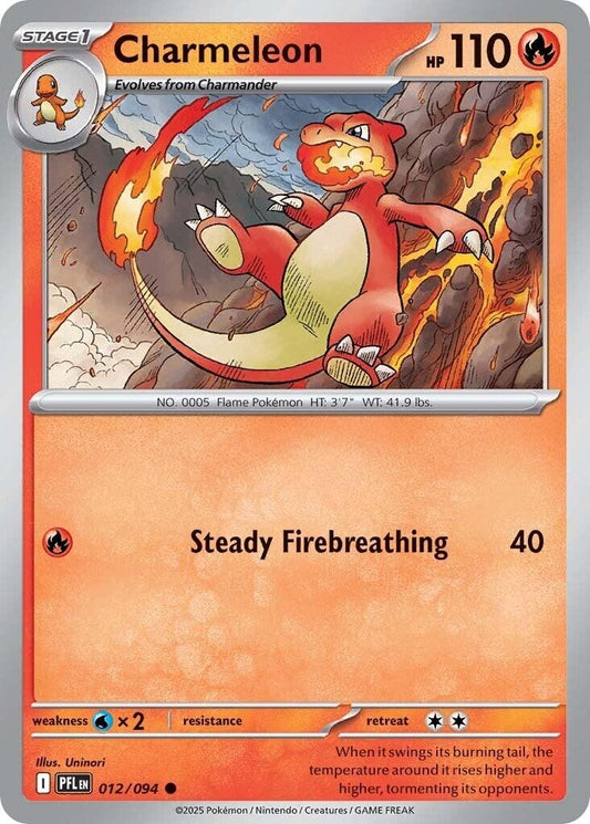 Image for Charmeleon (012/094) - Pokemon