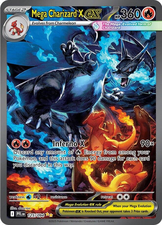 Image for Mega Charizard X ex (125/094) - Pokemon