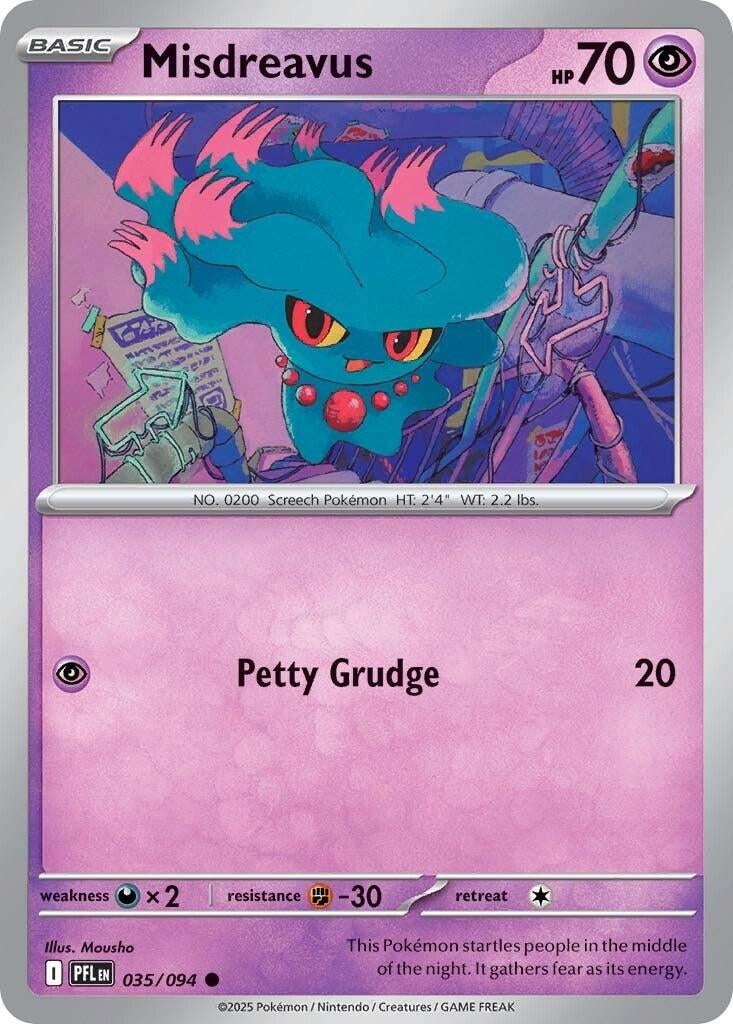 Image for Misdreavus (035/094) - Pokemon