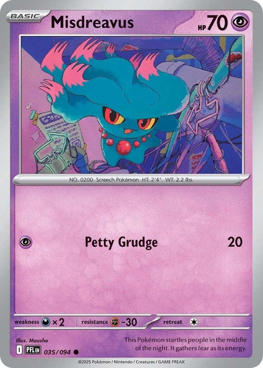 Image for Misdreavus (035/094) - Pokemon