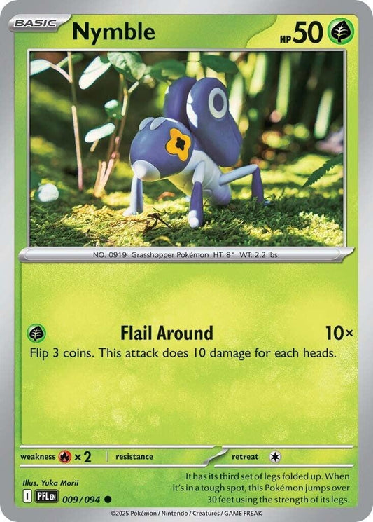 Image for Nymble (009/094) - Pokemon