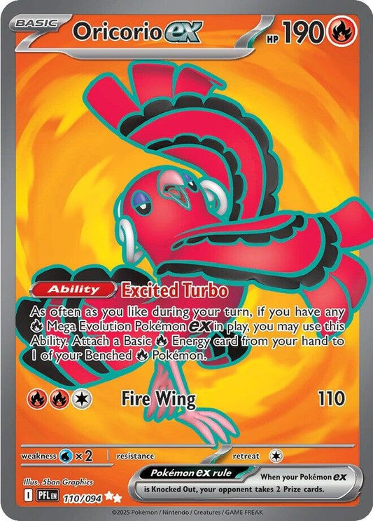 Image for Oricorio ex (110/094) - Pokemon