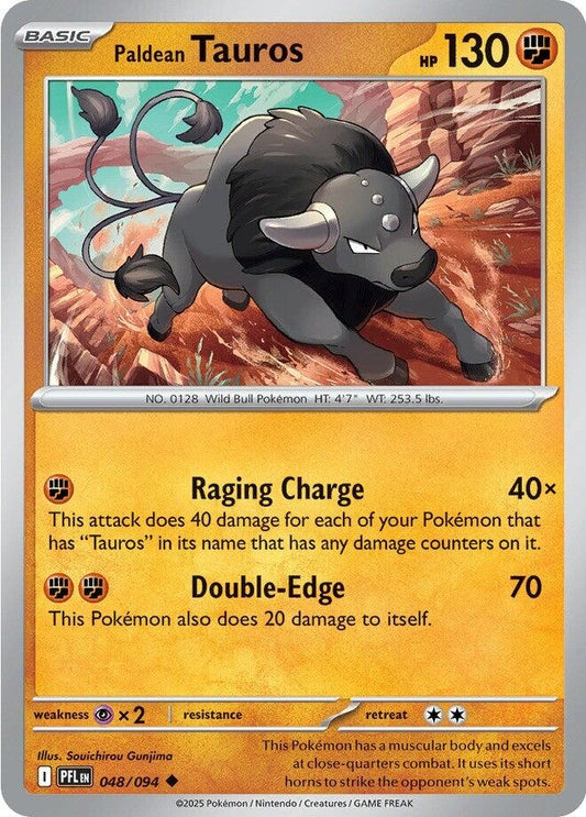 Image for Paldean Tauros (048/094) - Pokemon