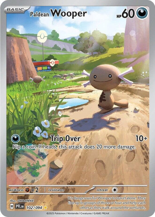 Image for Paldean Wooper (102/094) - Pokemon