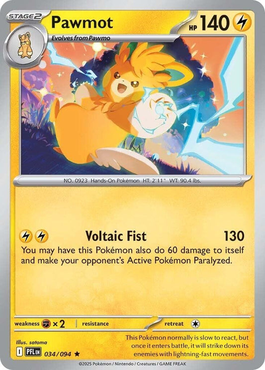 Image for Pawmot (034/094) - Pokemon